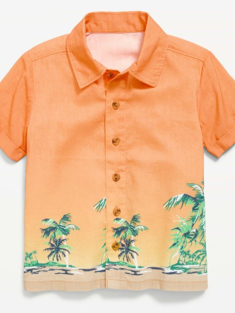 Toddler Boys Printed Short-Sleeve Shirt Size 5T NWT by Old Navy